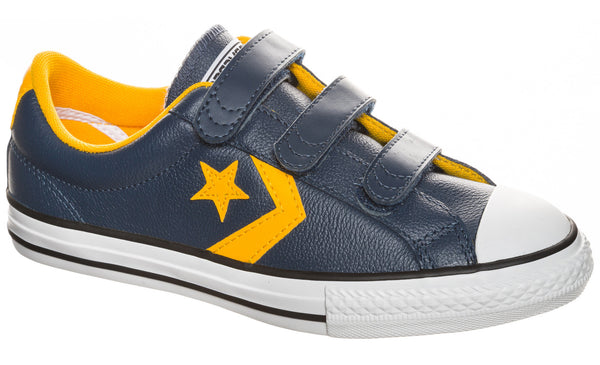 Leather velcro converse discount