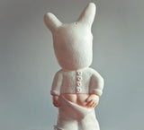 Vintage Bunny Lamp White