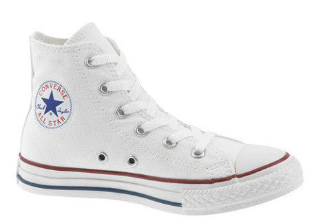 Converse 3J253 All Star Hi-top for Youths - Optical White