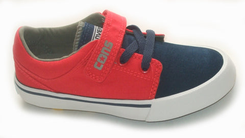 Converse velcro rojo best sale