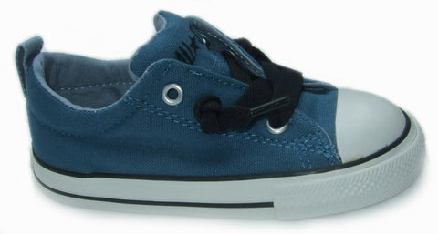 Converse 737252 Chuck Taylor "Street" Easy-Slip Ox for infants - Blue Ashes - 30% REDUCTION ! Size UK 4 & 5 ONLY!