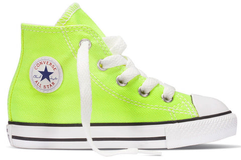 Converse 739782 All Star Hi-top for Infants - Electric Yellow