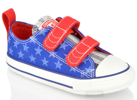 Red velcro top converse toddler