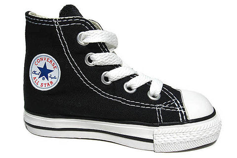 Converse 7J231 All Star Hi-top for Infants - Classic Black