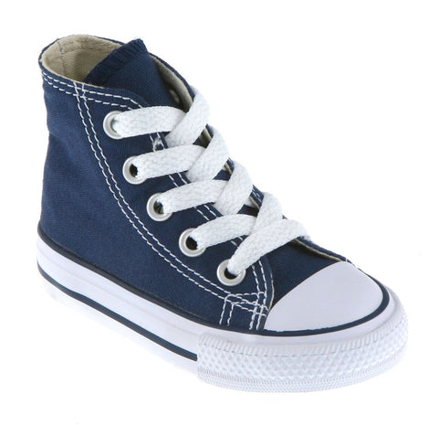 Converse 7J233 All Star Hi-top for Infants - Navy Blue