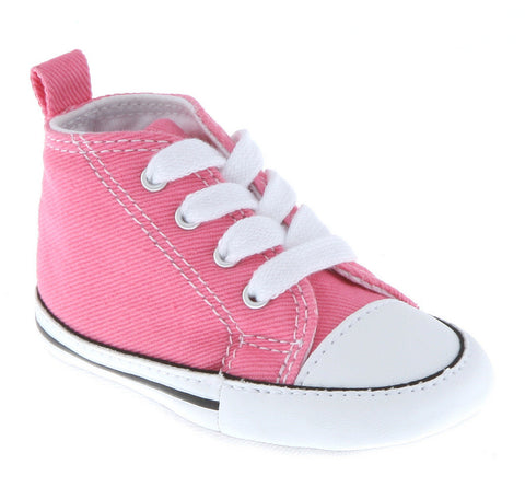 Converse First Star 88871 Crib Trainers - Pink