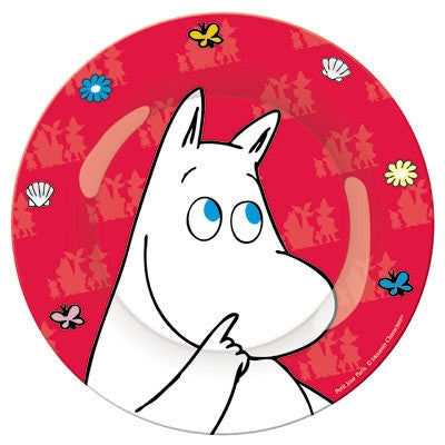 Moomin Plate Red