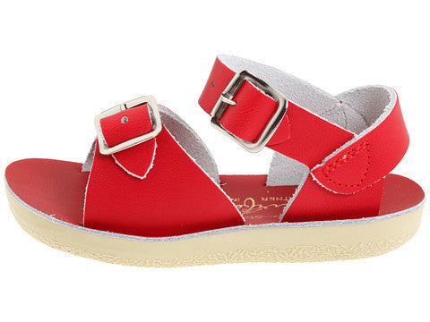 Sun-San Salt-Water sandals - Surfers style in Red