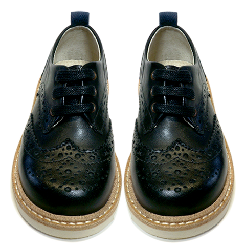 YOUNG SOLES Brando Brogue - Black