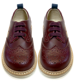 YOUNG SOLES Brando Brogue - Cherry