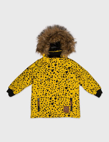 MINI RODINI Expedition Parka - Yellow