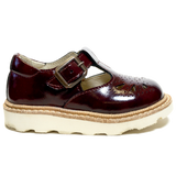 YOUNG SOLES Rosie T-Bar - Cherry Patent