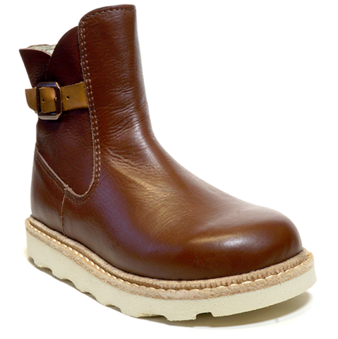 YOUNG SOLES Vera Ankle Boot - Chestnut Brown